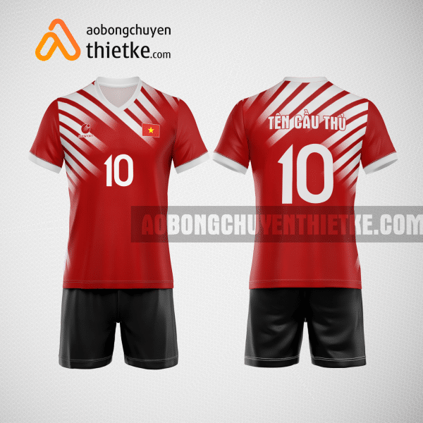 Mẫu quần áo bóng chuyền thiết kế Bắc Ninh RedTeam BCTK1 nam