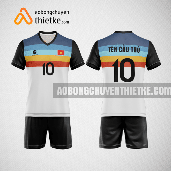 Mẫu quần áo bóng chuyền thiết kế Rainbow Đà Nẵng BCTK48 nam