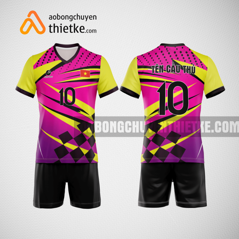 Mẫu quần áo bóng chuyền tự thiết kế Hà Giang BCTK25 nam