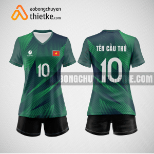 Mẫu áo bóng chuyền đội tuyển pháp BCN445 nữ