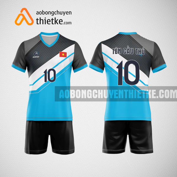 Mẫu áo bóng chuyền thiết kế ngân hàng NCB BCN133 nam