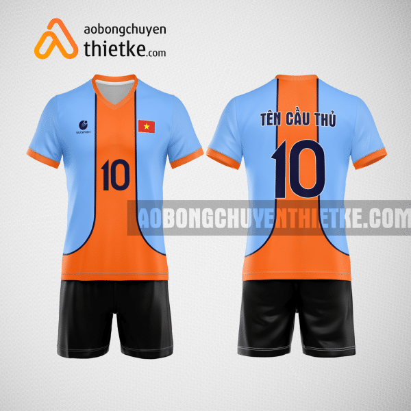 Mẫu áo bóng chuyền thiết kế ngân hàng Petrolimex Group Bank BCN156 nam
