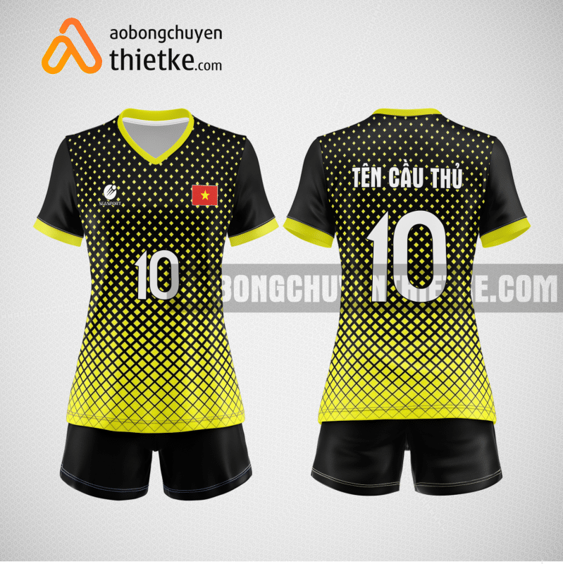 Mẫu áo bóng chuyền thiết kế ngân hàng saigonbank BCN145 nữ