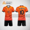 Mẫu quần áo bóng chuyền thiết kế màu cam mới nhất 2022 BCN5145nam
