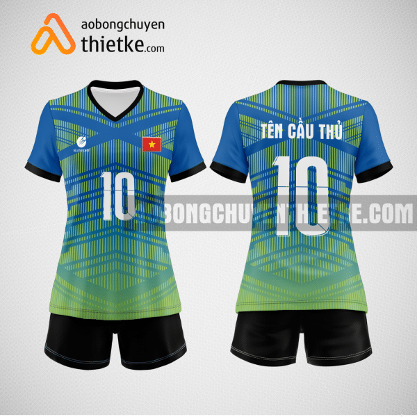 Mẫu đồng phục bóng chuyền CTCP Đầu tư Văn Phú - INVEST BCN609 nữ
