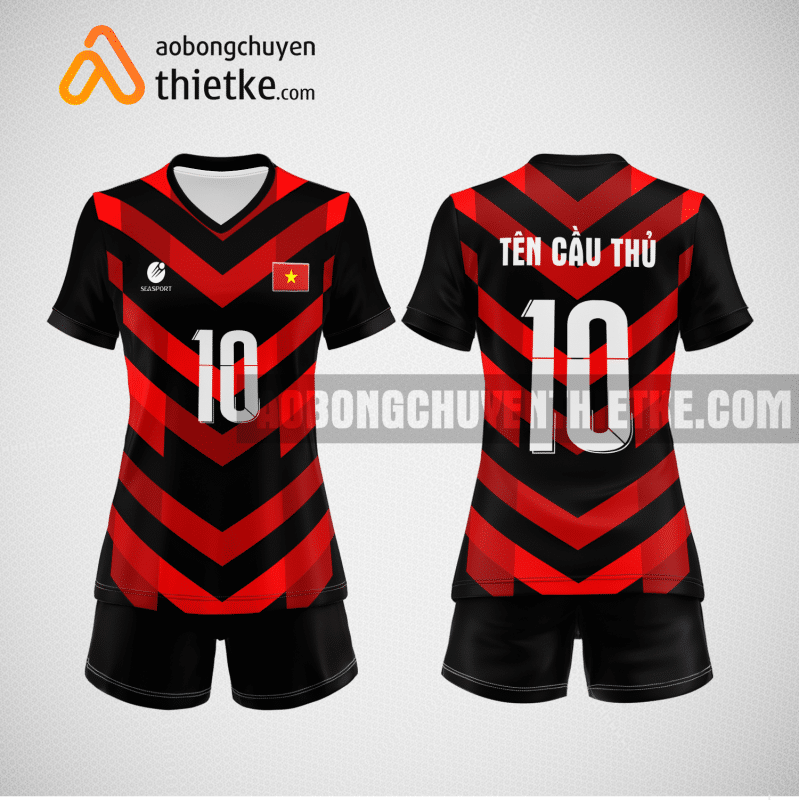 Mẫu đồng phục bóng chuyền Tập đoàn Xăng Dầu Việt Nam BCN545 nữ