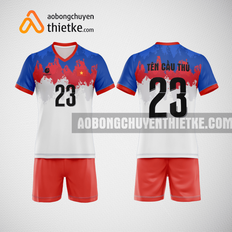 Mẫu trang phục thi đấu bóng chuyền CTCP Đầu tư Dịch vụ Hoàng Huy BCN758 nam