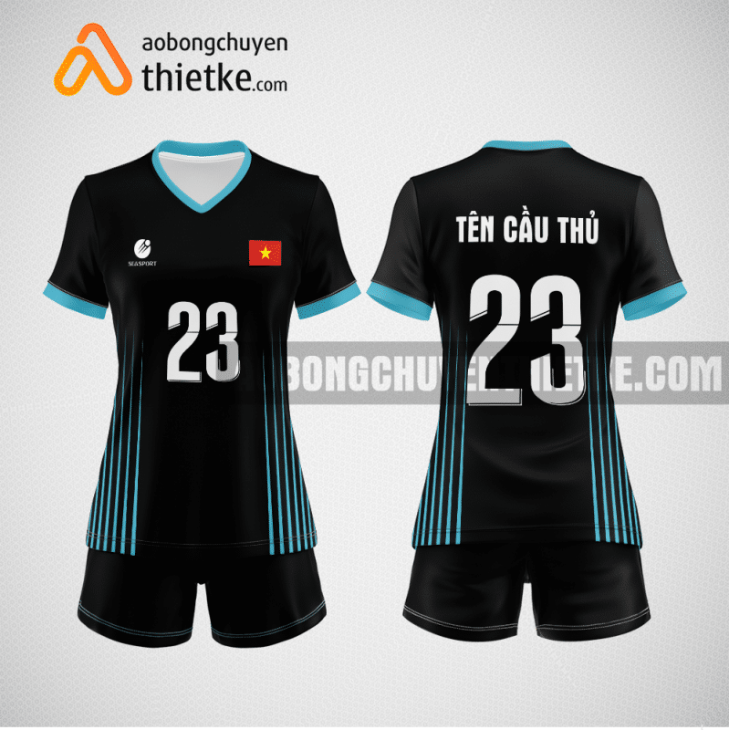 Mẫu quần áo bóng chuyền CTCP Chứng khoán Trí Việt thiết kế BCN804 nữ