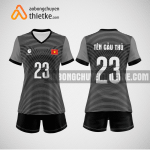 Mẫu trang phục thi đấu bóng chuyền CTCP Phục vụ Mặt đất Sài Gòn BCN798 nữ