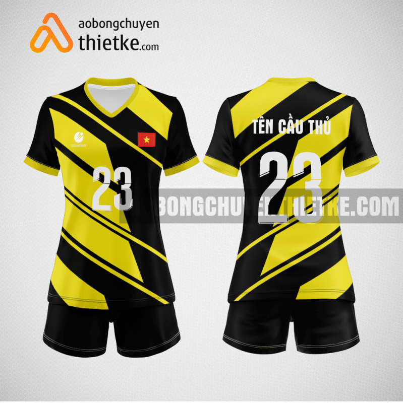 Mẫu đồng phục bóng chuyền CTCP Đầu tư và Phát triển Cảng Đình Vũ thiết kế BCN821 nữ