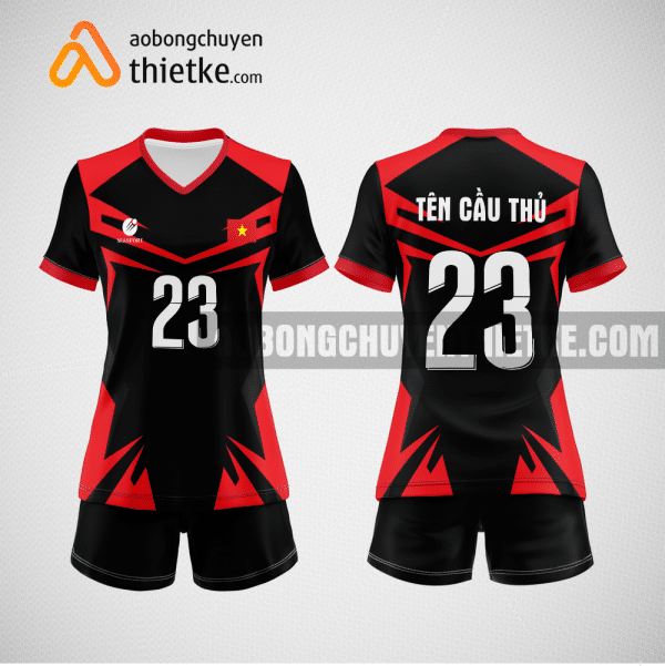 Mẫu đồng phục bóng chuyền CTCP Gang thép Thái Nguyên thiết kế BCN825 nữ