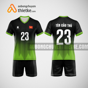 Mẫu quần áo bóng chuyền CTCP Cảng Quảng Ninh xanh lá thiết kế BCN836 nam