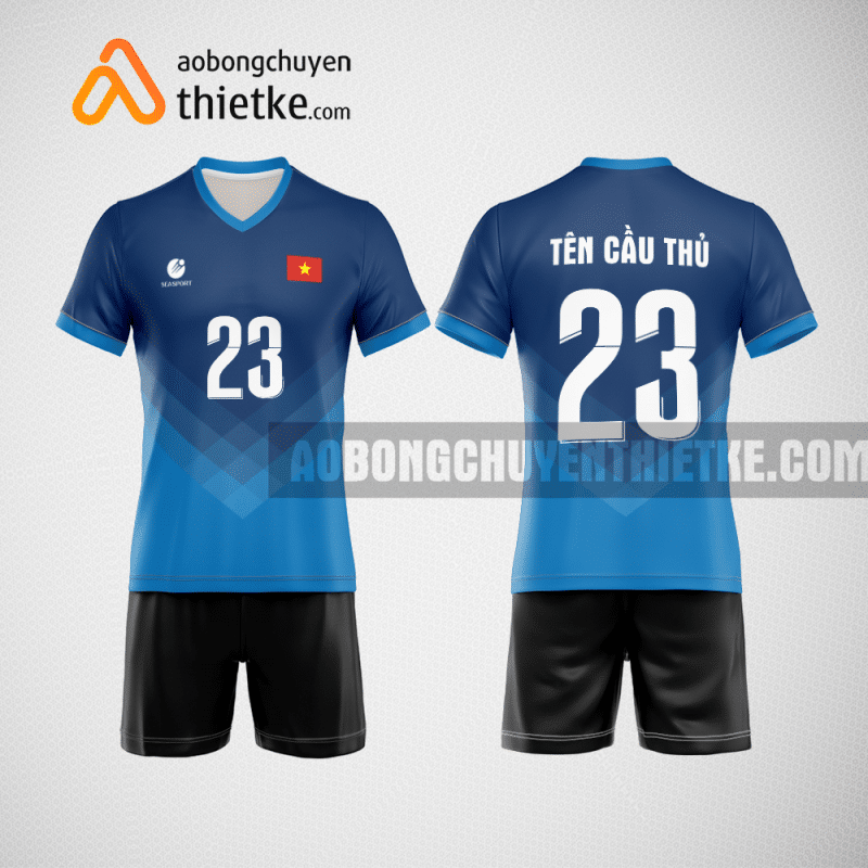 Mẫu trang phục thi đấu bóng chuyền CT Xuất nhập khẩu Đông Dương thiết kế BCN842 nam