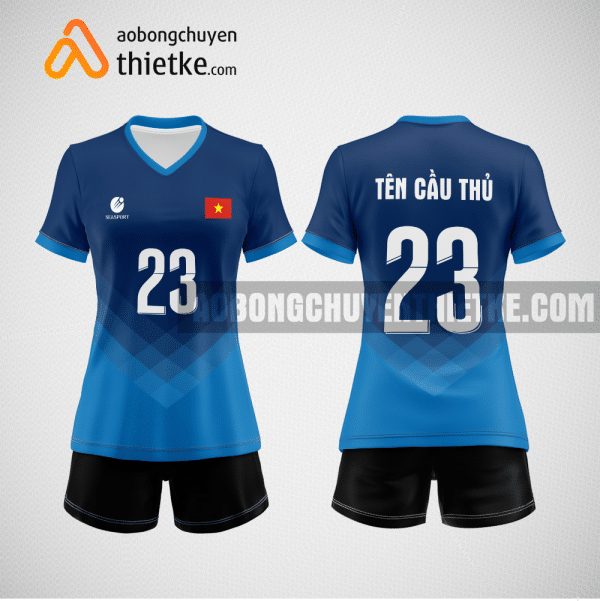Mẫu trang phục thi đấu bóng chuyền CT Xuất nhập khẩu Đông Dương thiết kế BCN842 nữ