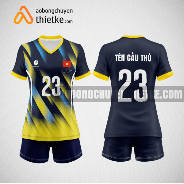Mẫu trang phục thi đấu bóng chuyền Tổng Công ty Chăn Nuôi Việt Nam thiết kế BCN838 nữ